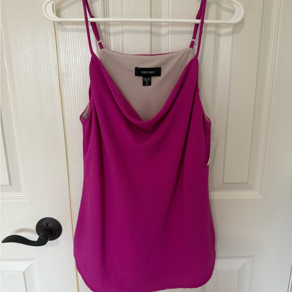 Karen Kane Women's Berry Cowl Neck Top